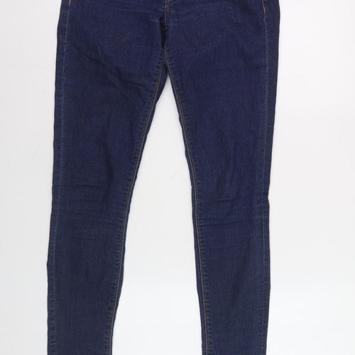 H&M Women's Blue Skinny Jeans Size 10 Denim