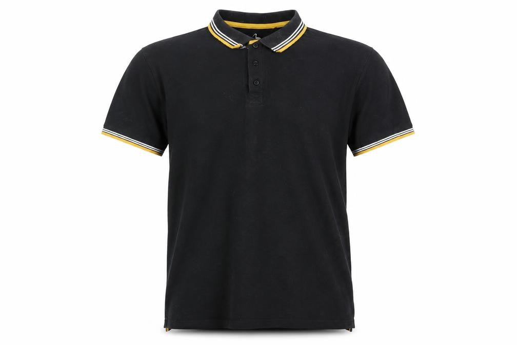 STH SHORE Men's Black Polo XL Cotton Short Sleeve