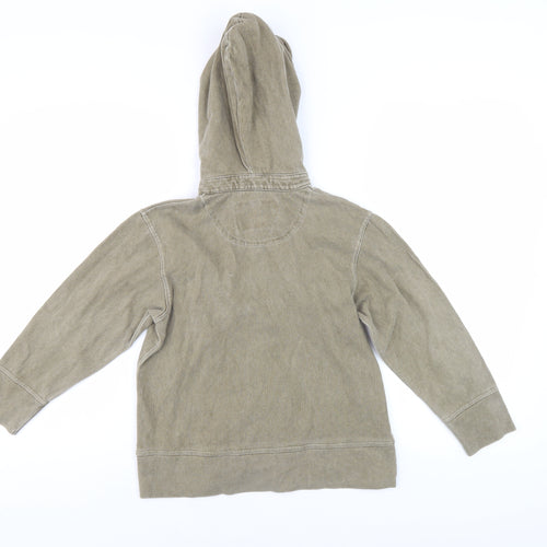 Rocha John Rocha Boys Brown Hoodie 8-9 Years Henley Style