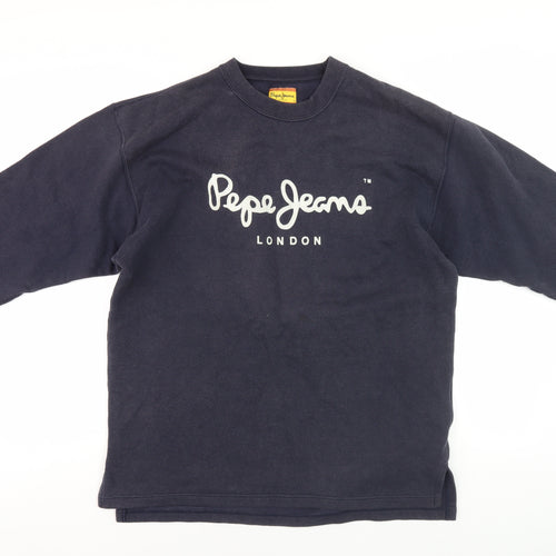 Pepe Jeans Men's Black Pullover Sweatshirt M