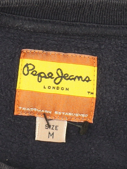 Pepe Jeans Men's Black Pullover Sweatshirt M