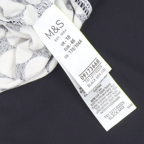 Marks & Spencer Women’s Polka Dot Blouse, Size 18