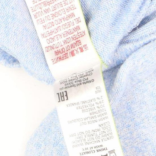 Marks and Spencer Girls Blue Hoodie 13-14 Years