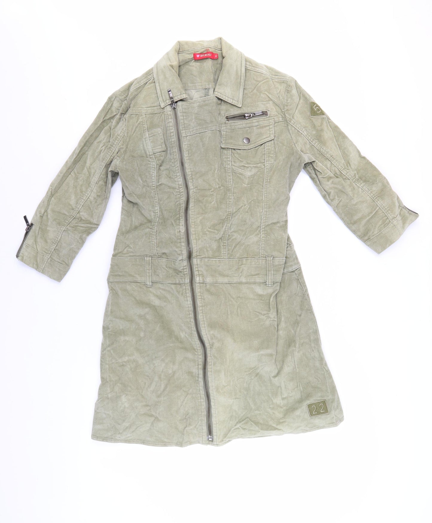 Influence Women's Green Jacket Dress, Size S