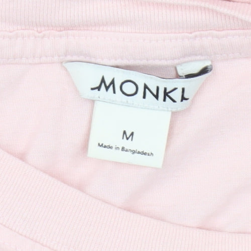 Monki Pink Long Sleeve Medium Men's T-Shirt
