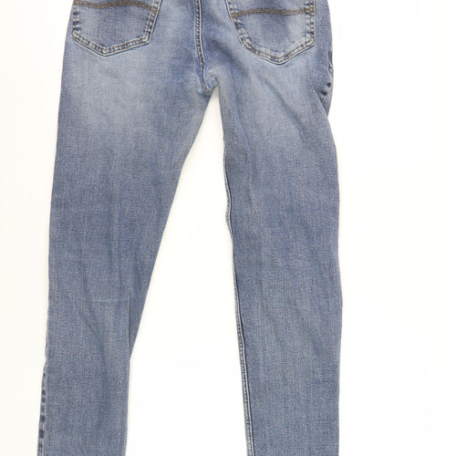 Marks and Spencer Men's Blue Straight Jeans 32/31