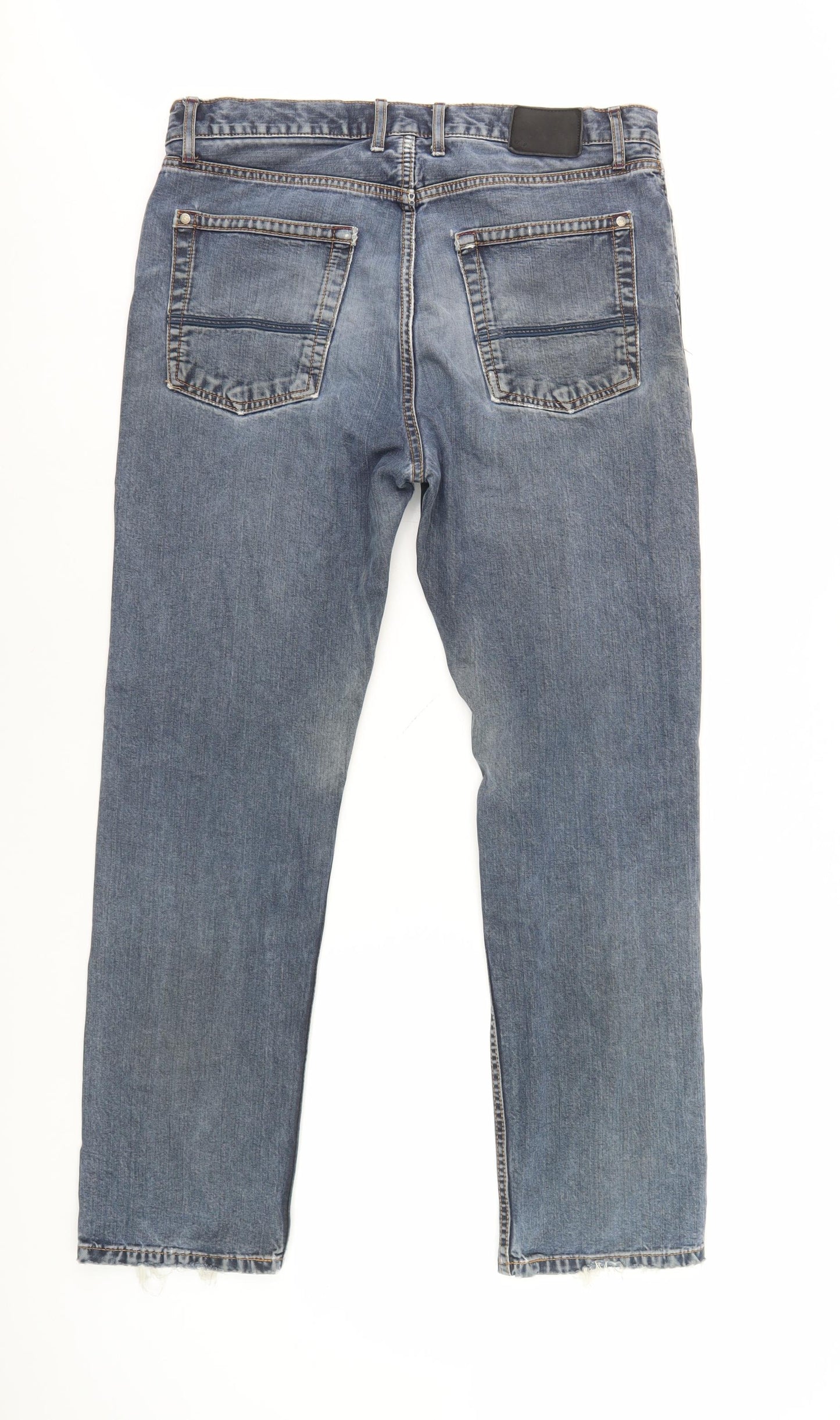 Marks and Spencer Men's Blue Jeans 34 Regular Fit