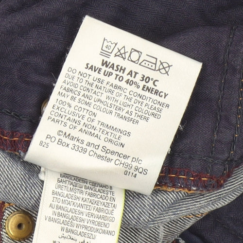 Marks and Spencer Men's Blue Jeans 34 Regular Fit