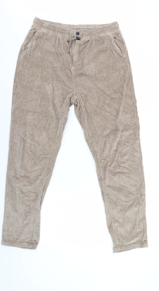 Marks and Spencer Boys Brown Trousers Size 14-15 Years
