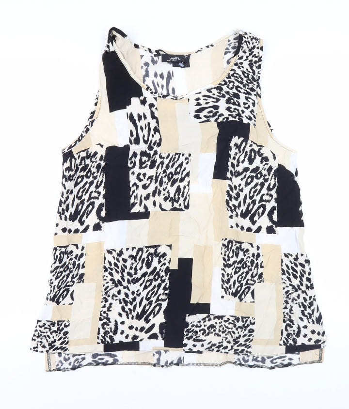 Wallis Women’s Multicoloured Animal Print Tank Top