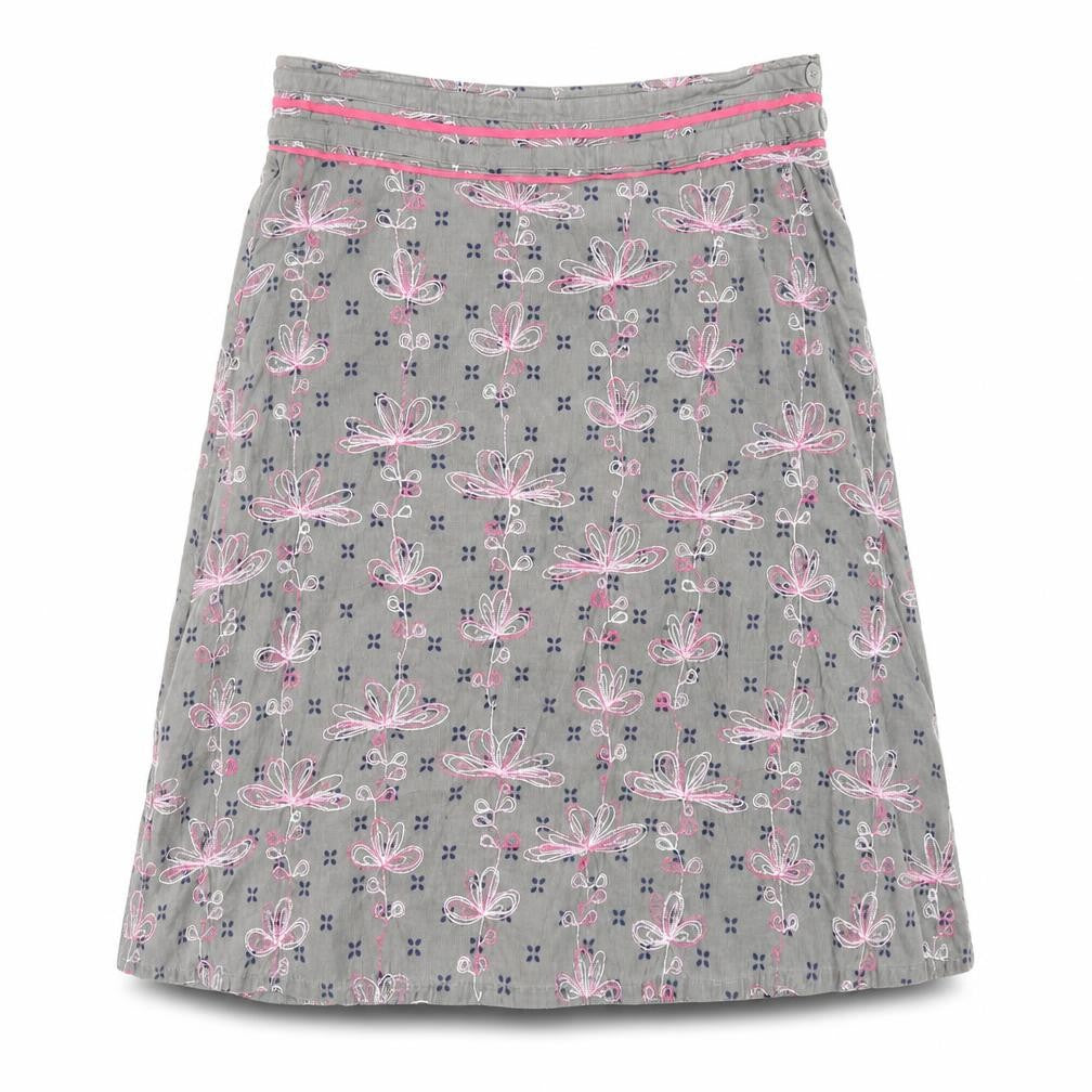 Front view of White Stuff Women's Multicoloured A-Line Skirt, size 10