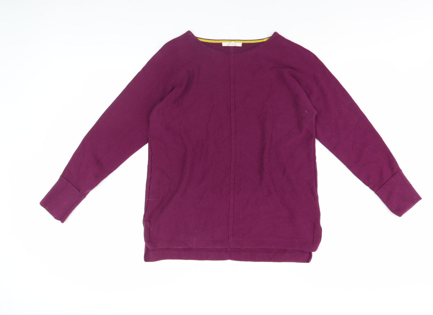 White Stuff Women's Purple Pullover Jumper, Size 14