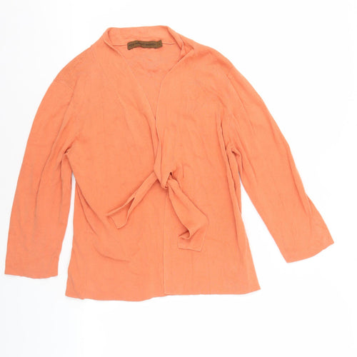 Fenn Wright Manson Women's Orange Wrap Jumper L