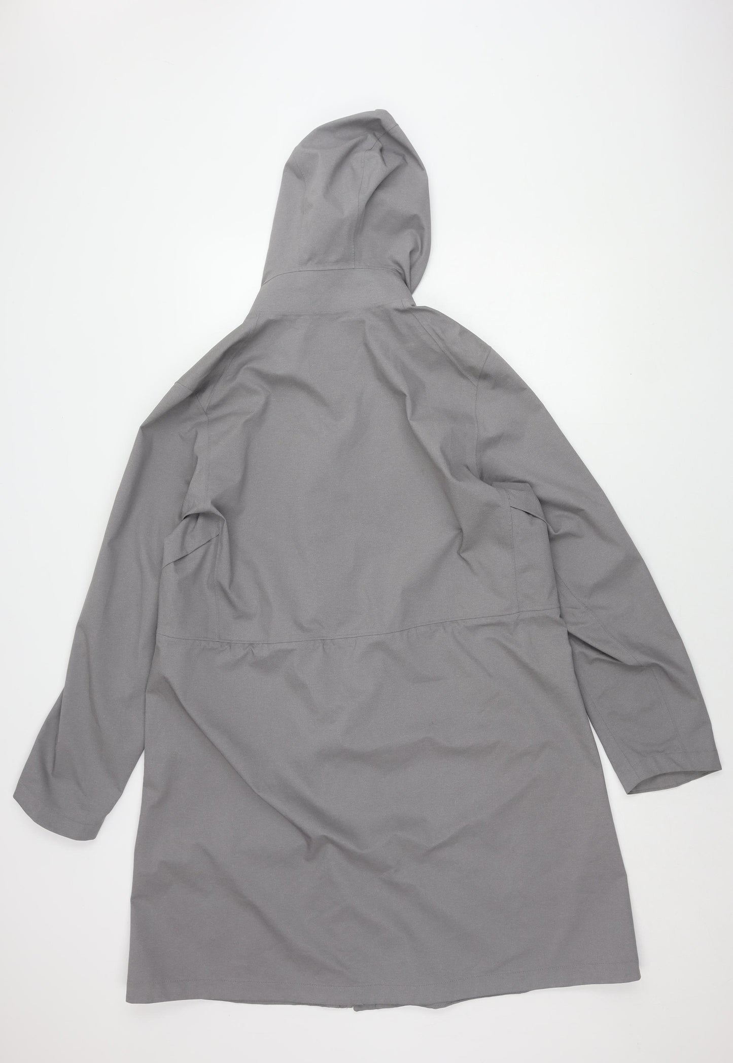 Uniqlo Unisex Grey XL Waterproof Mid-Length Jacket