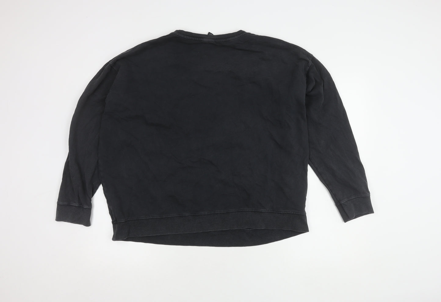 New Look Women's Black Pullover Sweatshirt L