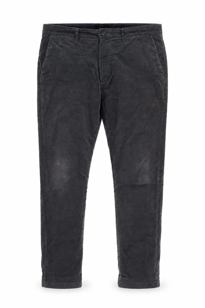 Front view of Marks & Spencer Men's Grey 38 Regular Fit Trousers