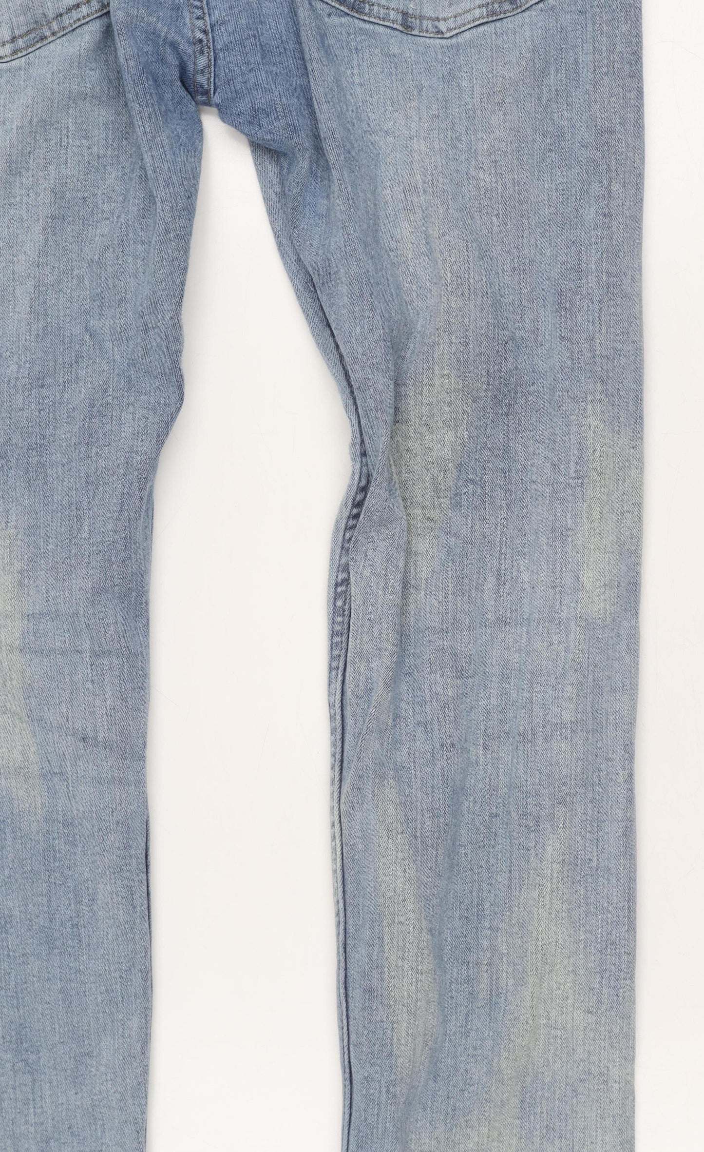 H&M Women's Blue Skinny Jeans Size 4 Distressed