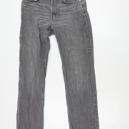 Weekday Women's Grey Straight Jeans Size 27