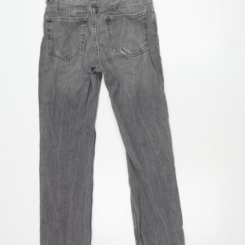 Weekday Women's Grey Straight Jeans Size 27