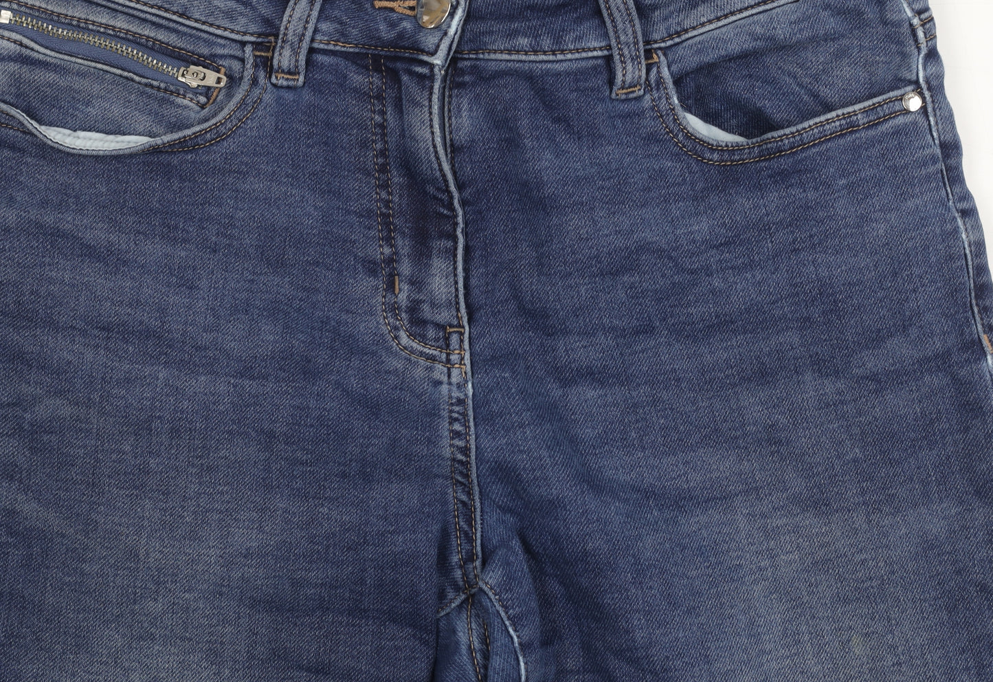 Next Women's Blue Jegging, Size 12, Mid Rise Jeans