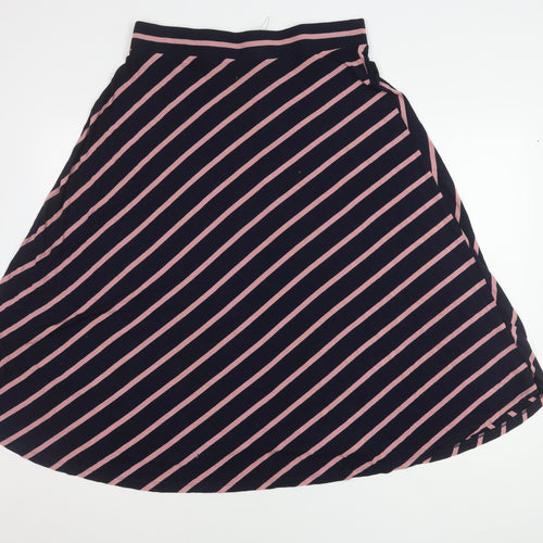 Marks and Spencer Women's A-Line Striped Skirt Size 14
