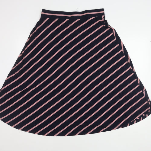 Marks and Spencer Women's A-Line Striped Skirt Size 14