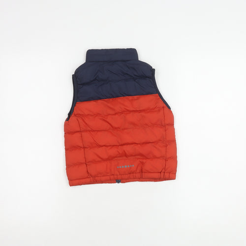Uniqlo Boys Red Navy Puffer Jacket Size 12 - Stylish & Warm