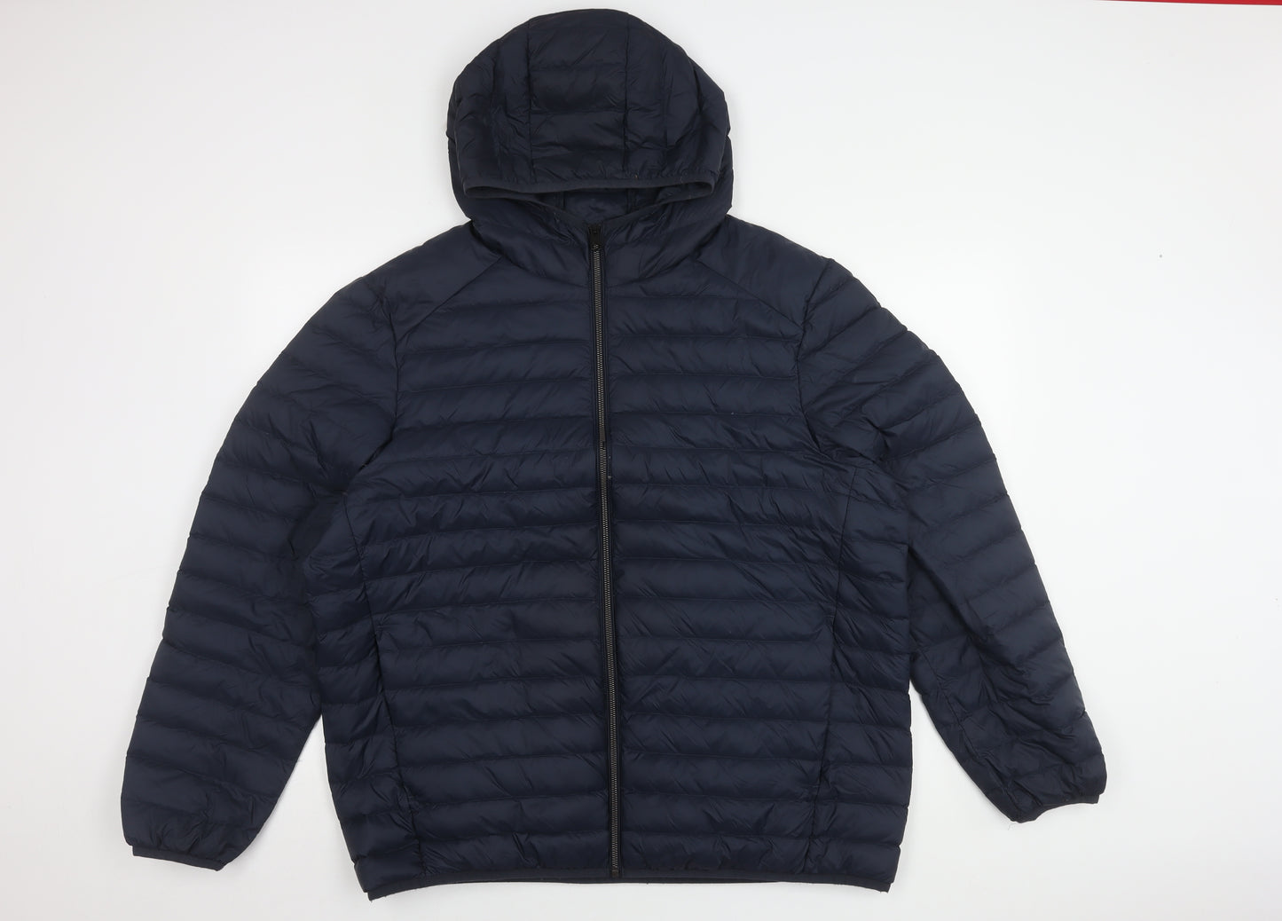 Marks and Spencer Men's Blue 2XL Puffer Jacket