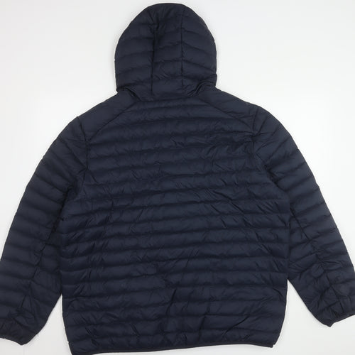 Marks and Spencer Men's Blue 2XL Puffer Jacket