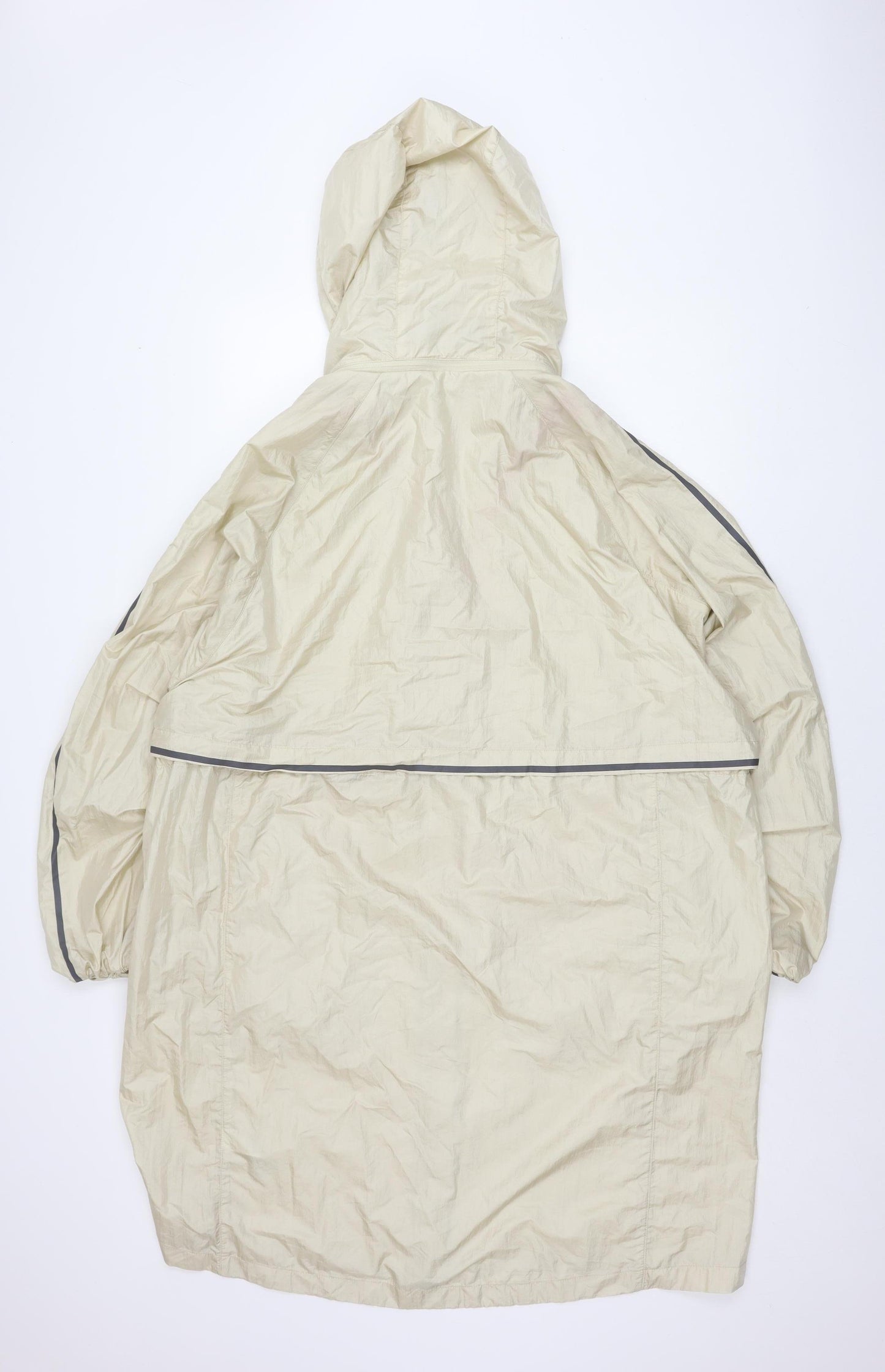 Marks and Spencer Beige Hooded Jacket, Women UK 16, Excellent Condition