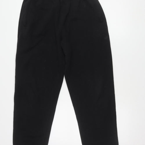 Boston Jeans Sport Men's Black Joggers L Fleece Gym Wear