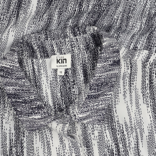 Kin by John Lewis Women's Multicoloured Blouse, Size 12