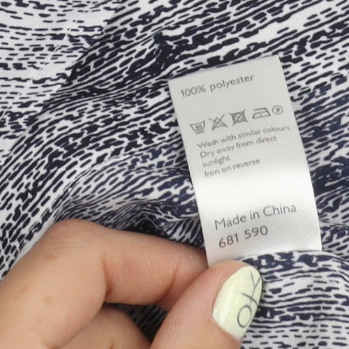 Kin by John Lewis Women's Multicoloured Blouse, Size 12