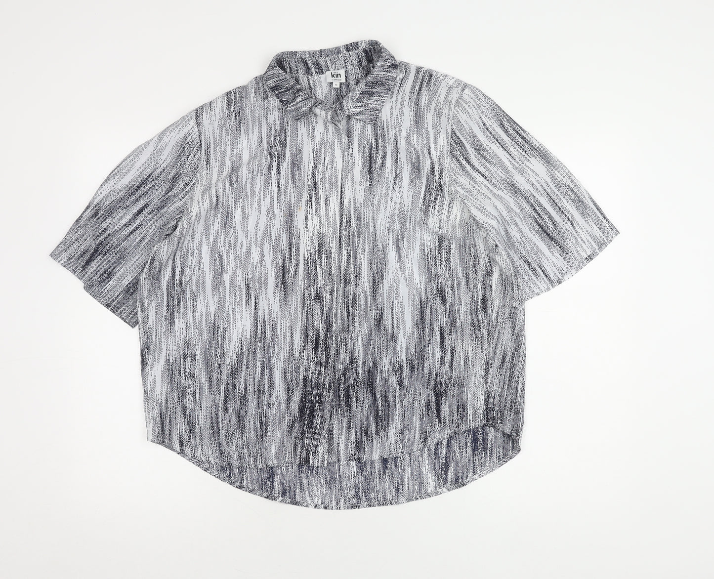 Kin by John Lewis Women's Multicoloured Blouse, Size 12