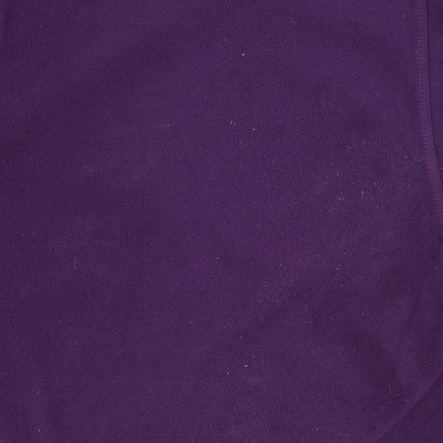 Crane Trail Women's Purple Pullover Fleece, Small, 1/4 Zip