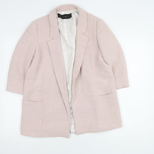 Zara Basic Women's Pink Regular Blazer S