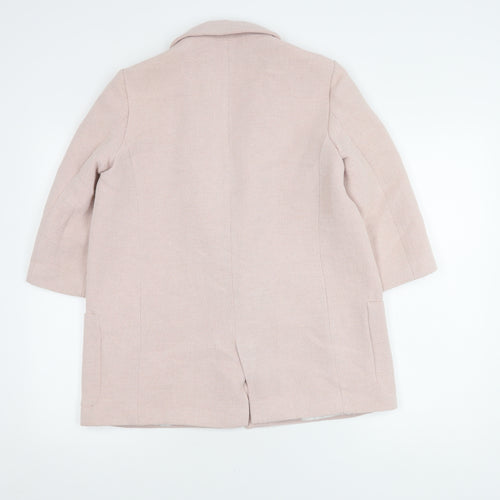 Zara Basic Women's Pink Regular Blazer S