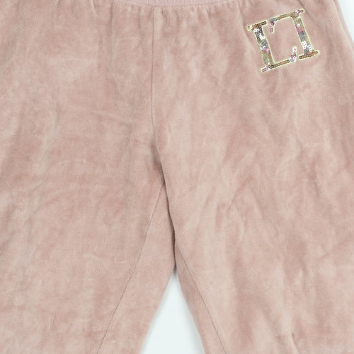 Lipsy London Women's Pink Jogger Trousers - Size 8