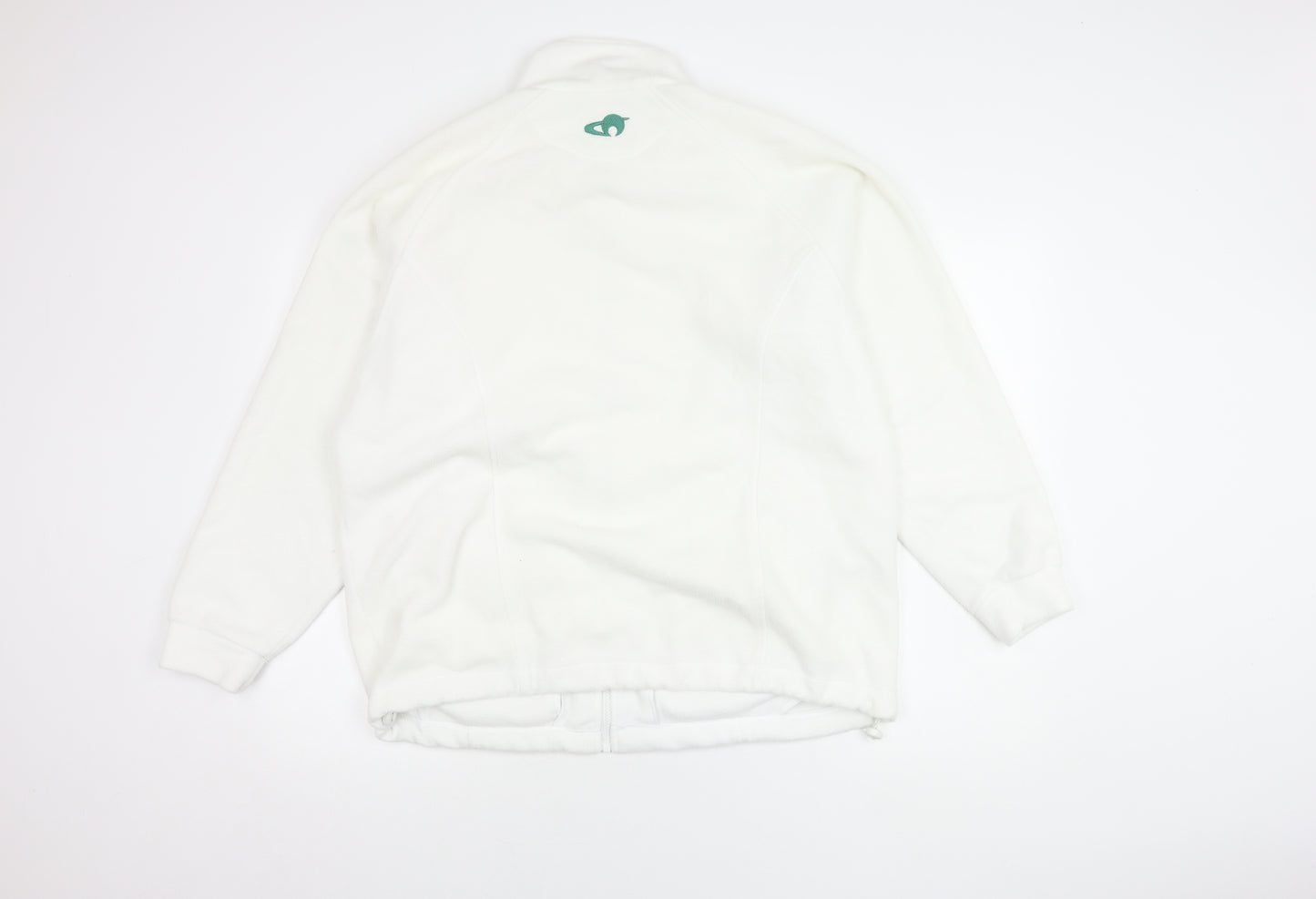 Emsmorn Men's White Medium Polyester Jacket