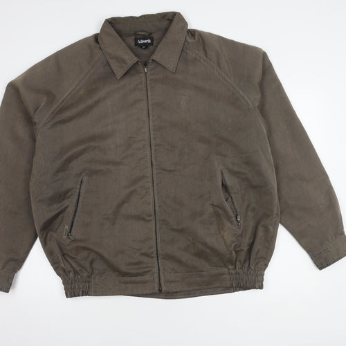 Ashworth Men's XL Grey Basic Casual Jacket
