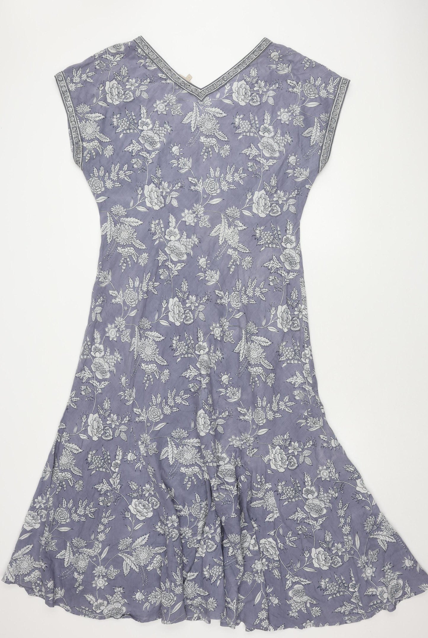 East Women’s Multicoloured Floral V-Neck Dress