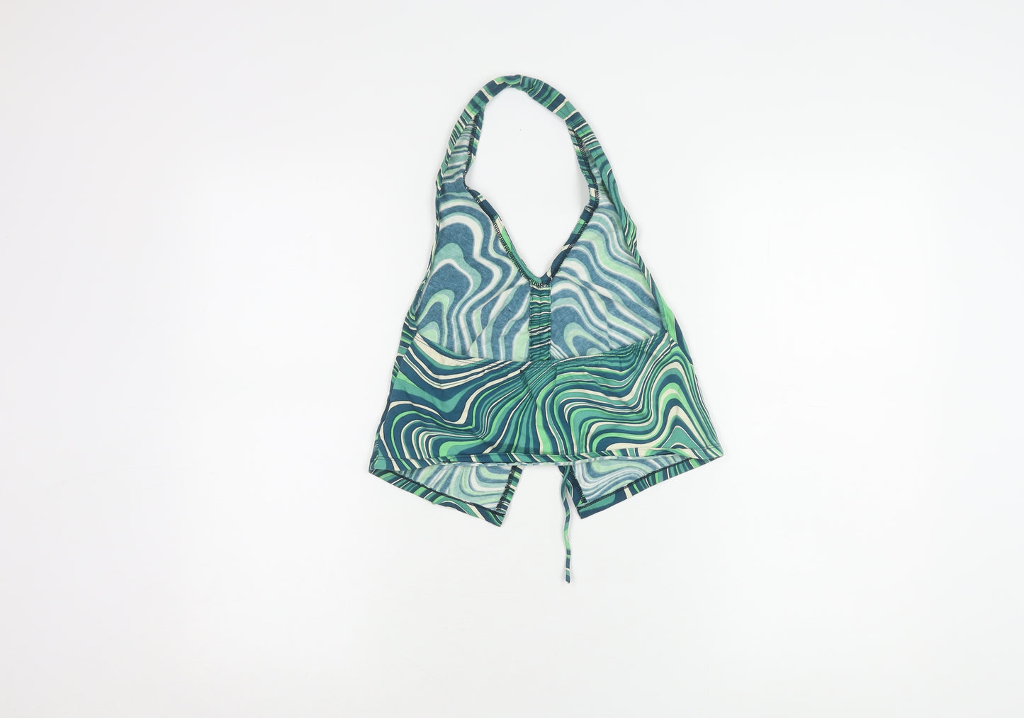 Motel Women's Green Camisole Halter Tank Top M