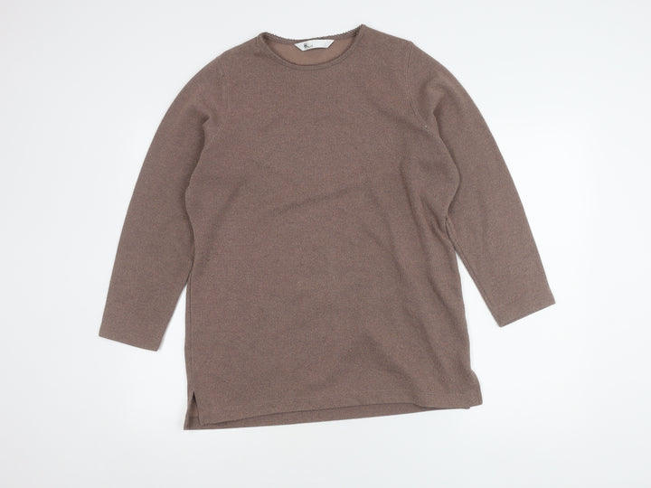 BHS Women's Mocha Brown Pullover Jumper Size 12