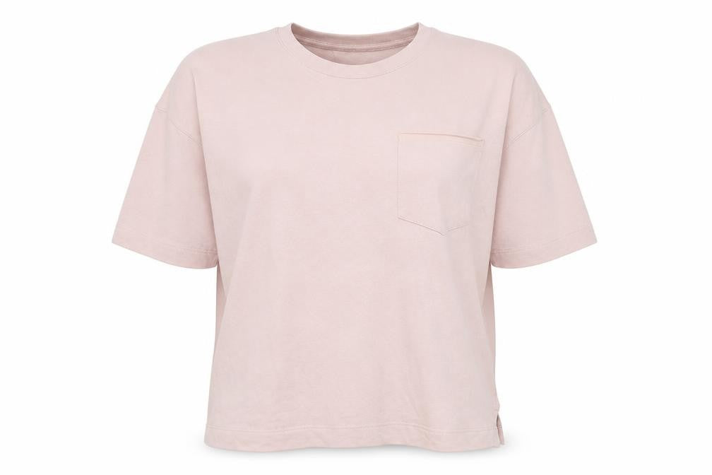 Marks and Spencer Women's Pink Cotton T-Shirt L