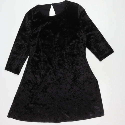 Next Women's Black Stretch Dress Size 16