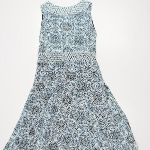 Marks and Spencer Women's Multicoloured Fit & Flare Dress