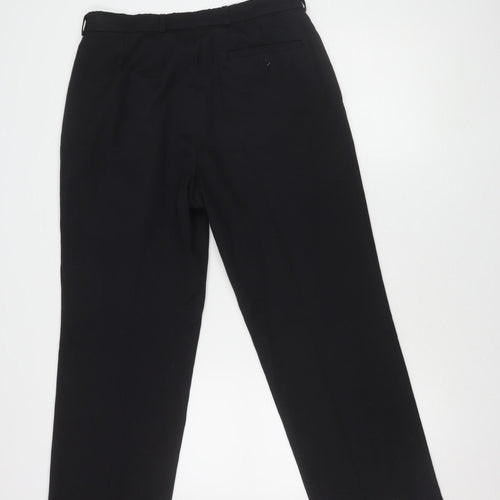 Berletex Men's Black Trousers Size 32