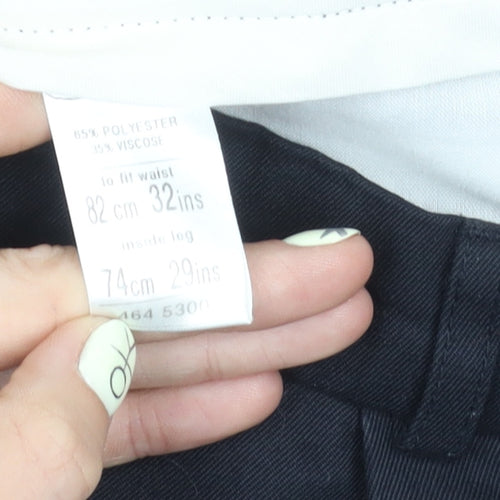 Berletex Men's Black Trousers Size 32
