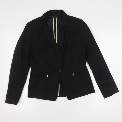 Next Women's Petite Black Blazer Size 10