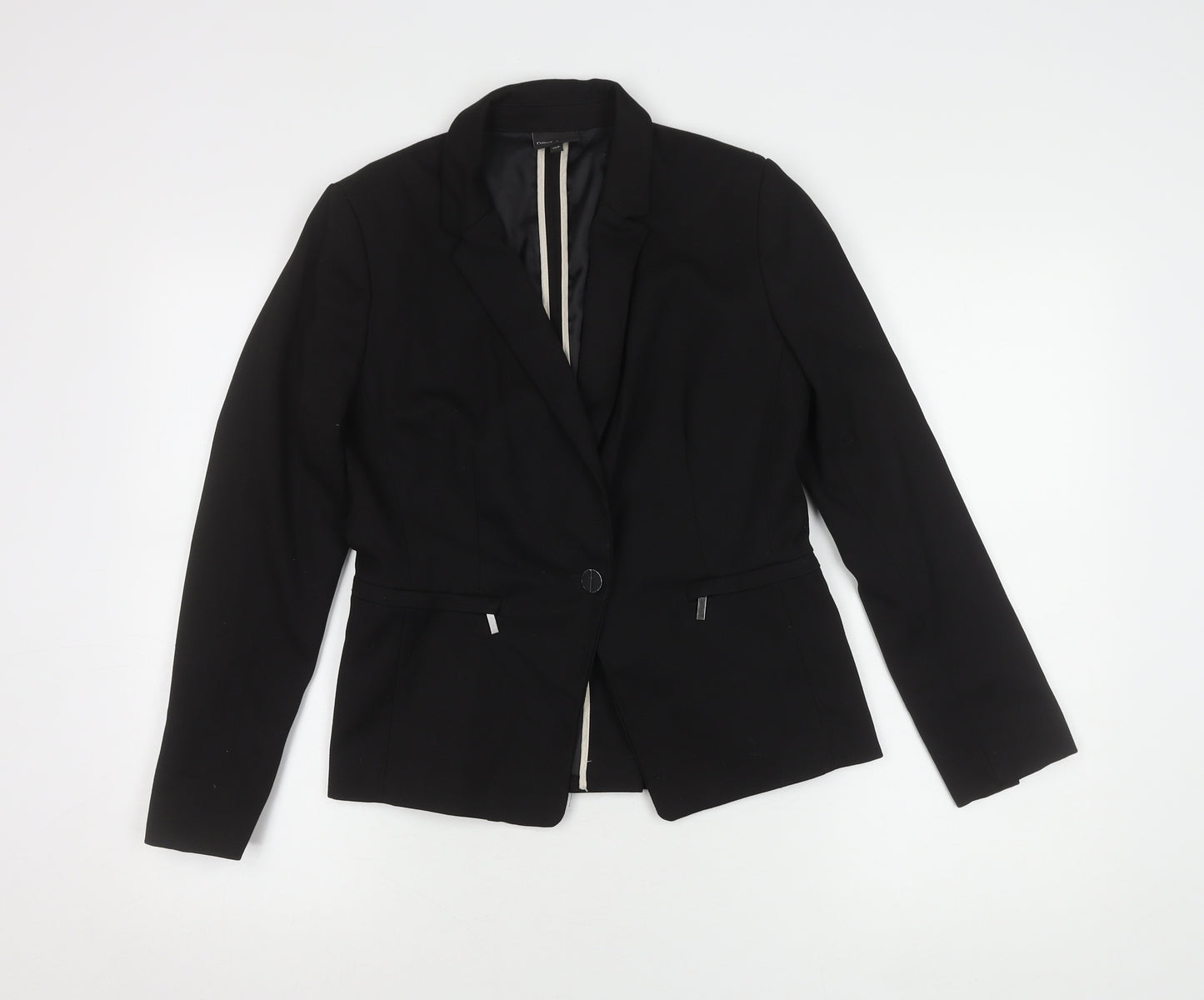 Next Women's Petite Black Blazer Size 10